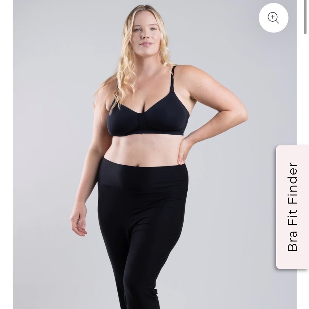 Undercover Maternity, Nursing & Beyond T-Shirt Bra in size 36D, color Black